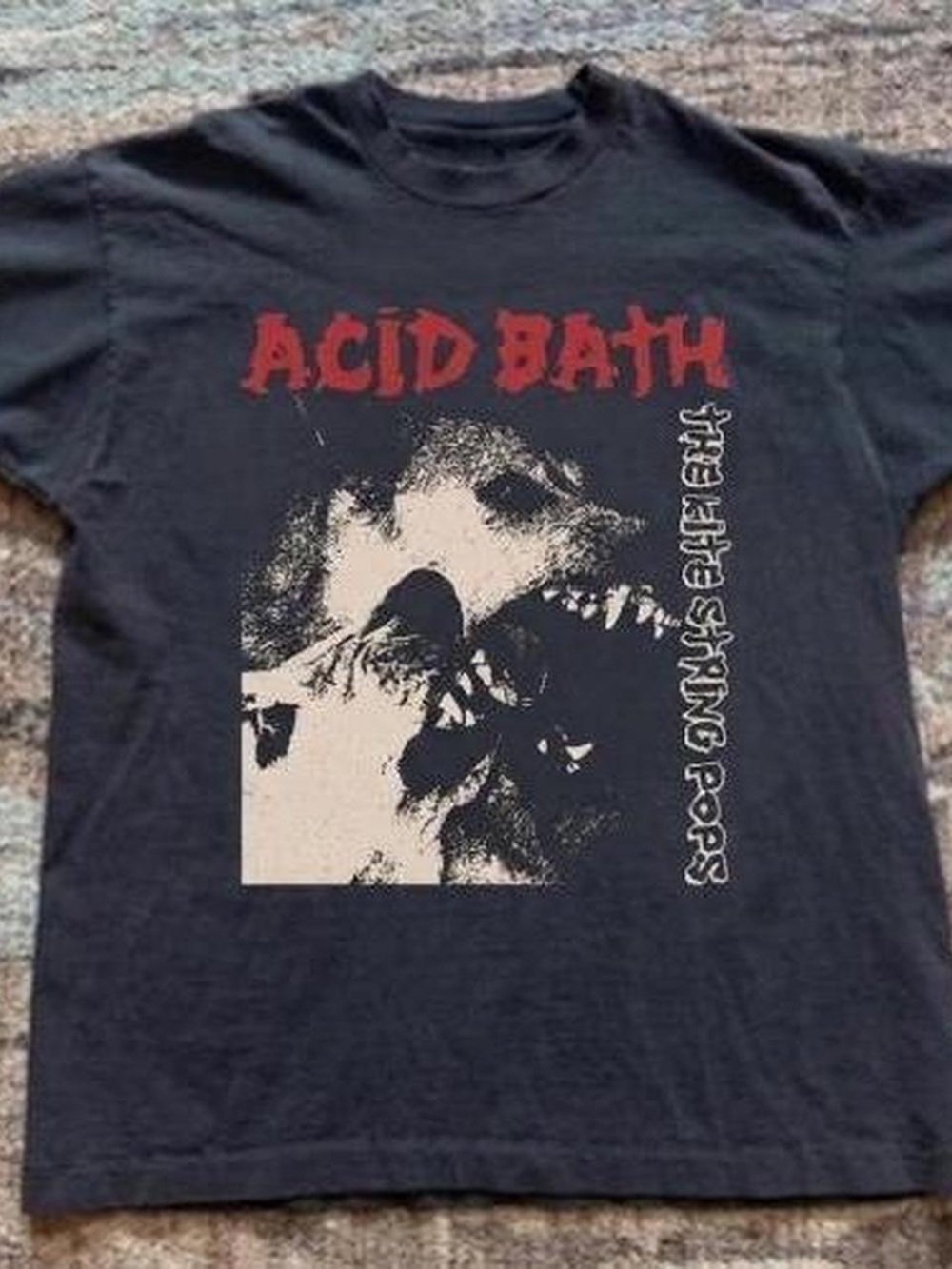 Gildan Black Graphic T shirt e